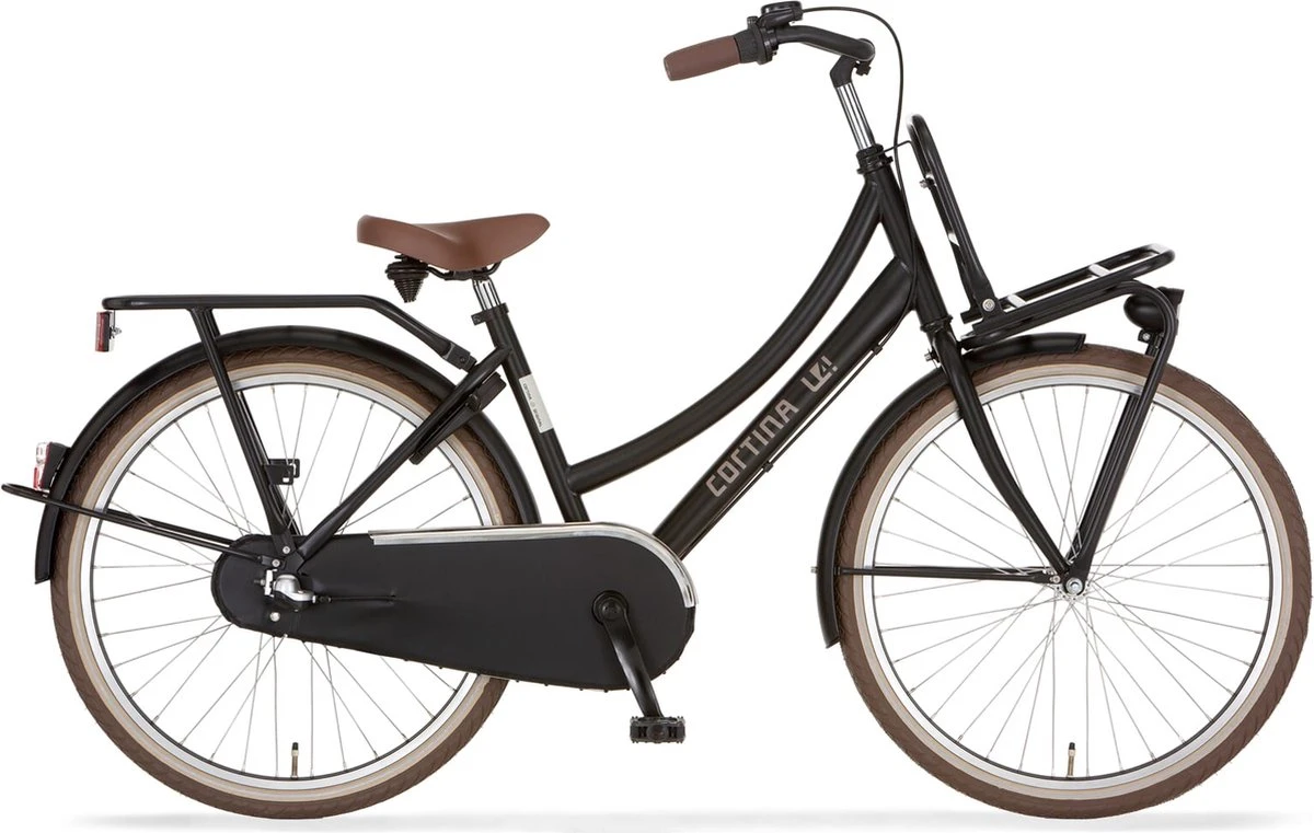 Cortina U4 Mini - Stadsfiets - M24 - Jet Black Matt - Matzwart - R3 10 Cortina U4 Mini - Stadsfiets - M24 - Jet Black Matt - Matzwart - R3 - Afbeelding 8
