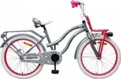 Amigo Lovely - Kinderfiets 20 Inch - Meisjes - Grijs