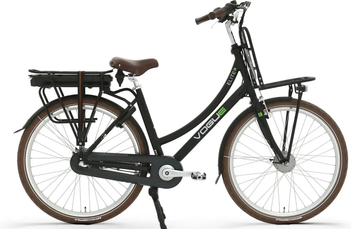 Vogue Elite - Fiets (elektrisch) - Vrouwen - Matzwart - 50 3 Vogue Elite - Fiets (elektrisch) - Vrouwen - Matzwart - 50