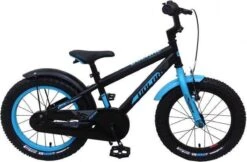 Volare Rocky Kinderfiets - 16 Inch - Zwart Blauw - 95% Afgemonteerd - Prime Collection -Fietsenwinkel 1200x788 2