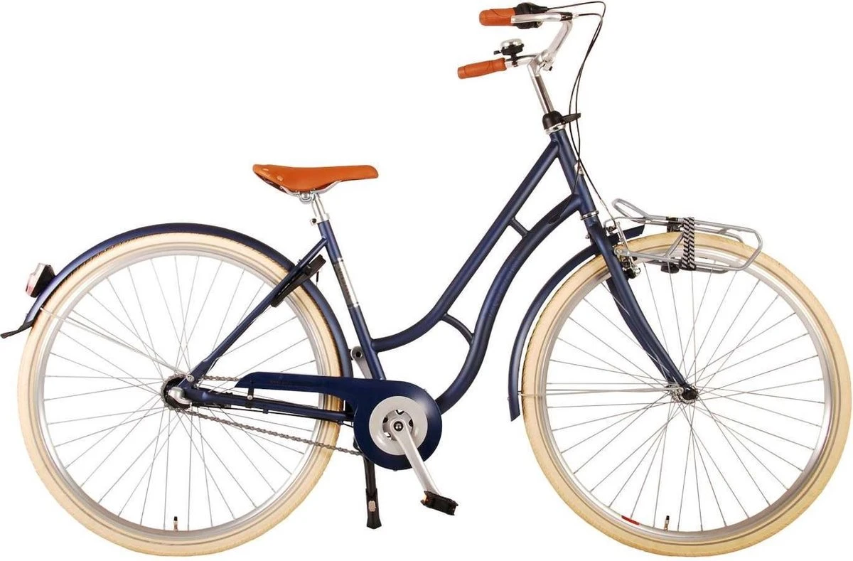 Volare Lifestyle Meisjesfiets - Tiener - 48 Cm - Lage Zadelstand - Blauw - 3 Versnellingen 6 Volare Lifestyle Meisjesfiets - Tiener - 48 Cm - Lage Zadelstand - Blauw - 3 Versnellingen - Afbeelding 4