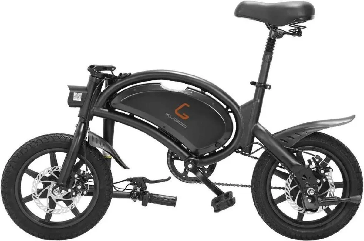 Matrix E Bike - Kugoo B2 Pro - Elektrische Opvouwbare Fiets/step 14 Inch 400W - Met Trappers - Snelheid Max. 45 Km/u 13 Matrix E Bike - Kugoo B2 Pro - Elektrische Opvouwbare Fiets/step 14 Inch 400W - Met Trappers - Snelheid Max. 45 Km/u - Afbeelding 11