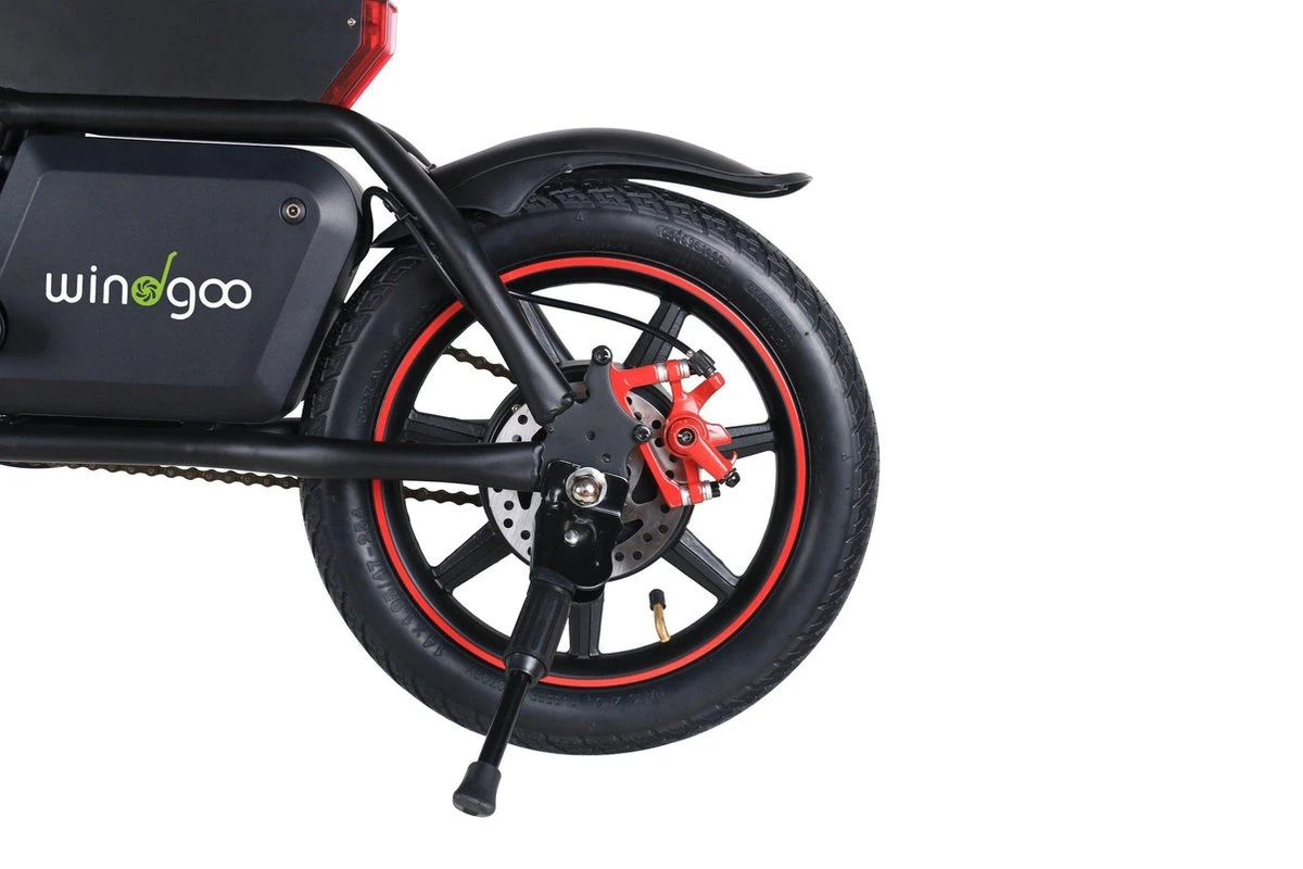 Windgoo B-20 Elektrische Vouwfiets - Snelheid 20 Km/h - 15 Km Bereik - Schijfremmen 12 Windgoo B-20 Elektrische Vouwfiets - Snelheid 20 Km/h - 15 Km Bereik - Schijfremmen - Afbeelding 10