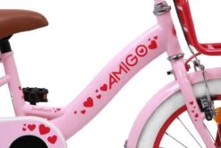 Amigo Sweetheart Meisjesfiets - Kinderfiets 16 Inch - Roze -Fietsenwinkel 1200x800 48