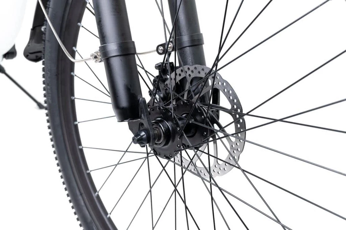 Myatu E-Bike Voor Heren En Dames Lage Instap Met 45 Cm Aluminium Frame, 6 Versnellingen, 250 Wh Afneembare Lithium Batterij 40-80 Km Range, Trekking Ebike Met 1.95 X 26 Inch Wiel (Zwart, Urban) 4 Myatu E-Bike Voor Heren En Dames Lage Instap Met 45 Cm Aluminium Frame, 6 Versnellingen, 250 Wh Afneembare Lithium Batterij 40-80 Km Range, Trekking Ebike Met 1.95 X 26 Inch Wiel (Zwart, Urban) - Afbeelding 2