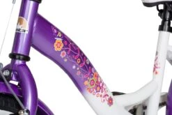 Bikestar 20 Inch Classic Kinderfiets, Lila / Wit -Fietsenwinkel 1200x800 67