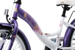 Bikestar 20 Inch Classic Kinderfiets, Lila / Wit -Fietsenwinkel 1200x800 68