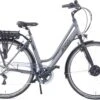 Amigo E-Vibe D1 - Elektrische Stadsfiets Voor Dames - Met 7 Versnellingen - Matgrijs -Fietsenwinkel 1200x801