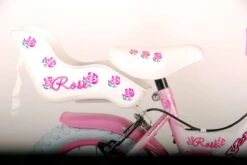 Volare Rose Kinderfiets - Meisjes - 12 Inch - Roze - 2 Handremmen -Fietsenwinkel 1200x802 4