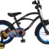 Volare Batman Kinderfiets - Jongens - 16 Inch - Zwart/Blauw - 95% Afgemonteerd