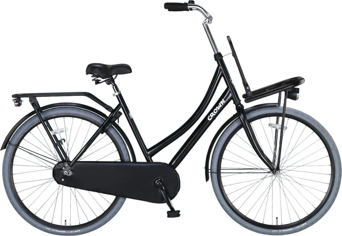 Crown Moscow Omafiets 28 Inch 53cm Grijs 2 Crown Moscow Omafiets 28 Inch 53cm Grijs