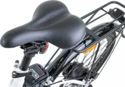 Myatu E-bike 26 Inch City Pedelec Voor Dames En Heren, Elektrische Fiets Met 12,5Ah Accu, 6 Versnellingen Shimano, Derailleur Versnellingen, Achter Motor 250 W-Zwart -Fietsenwinkel 1200x837