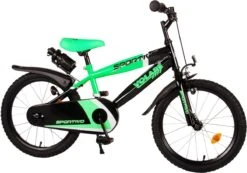 Volare Sportivo Kinderfiets - Jongens - 18 Inch - Neon Groen Zwart - 95% Afgemonteerd -Fietsenwinkel 1200x839 1