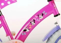 Volare Disney Minnie Cutest Ever! - Kinderfiets - Meisjes - 14 Inch - Roze -Fietsenwinkel 1200x850