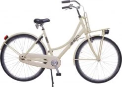 Amigo Forest - Transportfiets 28 Inch - Damesfiets Met Voordrager - Crème -Fietsenwinkel 1200x855 2