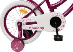 Amigo Flower Meisjesfiets - Kinderfiets 16 Inch - Paars -Fietsenwinkel 1200x856 2