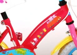 Volare Peppa Pig Kinderfiets - Meisjes - 12 Inch - Roze - 2 Handremmen -Fietsenwinkel 1200x858 3