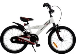 2Cycle Biker Kinderfiets - 18 Inch - Wit - Jongensfiets 15 2Cycle Biker Kinderfiets - 18 Inch - Wit - Jongensfiets -Fietsenwinkel 1200x859