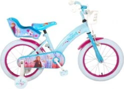 Volare Disney Frozen 2 - Kinderfiets - Meisjes - 16 Inch - Blauw/Paars -Fietsenwinkel 1200x866 1