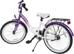 Bikestar 20 Inch Classic Kinderfiets, Lila / Wit -Fietsenwinkel 1200x868 1