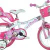 Dino Disney Minnie Mouse - Fiets - Meisjes - Wit;Roze - 16 Inch -Fietsenwinkel 1200x870 3