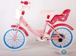 Volare Disney Princess Kinderfiets - Meisjes - 16 Inch - Roze Blauw - Twee Handremmen -Fietsenwinkel 1200x877 3