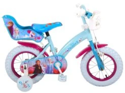 Volare Disney Frozen 2 Kinderfiets - Meisjes - 12 Inch - Blauw/Paars