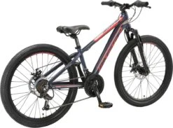 Bikestar 24 Inch 21 Speed Hardtail MTB Sport, Blauw / Rood -Fietsenwinkel 1200x888 5