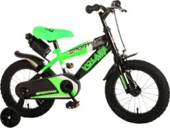 Volare Sportivo Kinderfiets - Jongens - 18 Inch - Neon Groen Zwart - 95% Afgemonteerd -Fietsenwinkel 1200x906 1