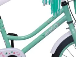 Amigo Magic Meisjesfiets - Kinderfiets 16 Inch - Turquoise -Fietsenwinkel 1200x906