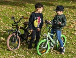 Amigo 2Cool Jongensfiets - Kinderfiets 12 Inch - Matzwart -Fietsenwinkel 1200x917 1