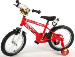 Volare Disney Cars Kinderfiets - Jongens - 16 Inch - Rood -Fietsenwinkel 1200x918