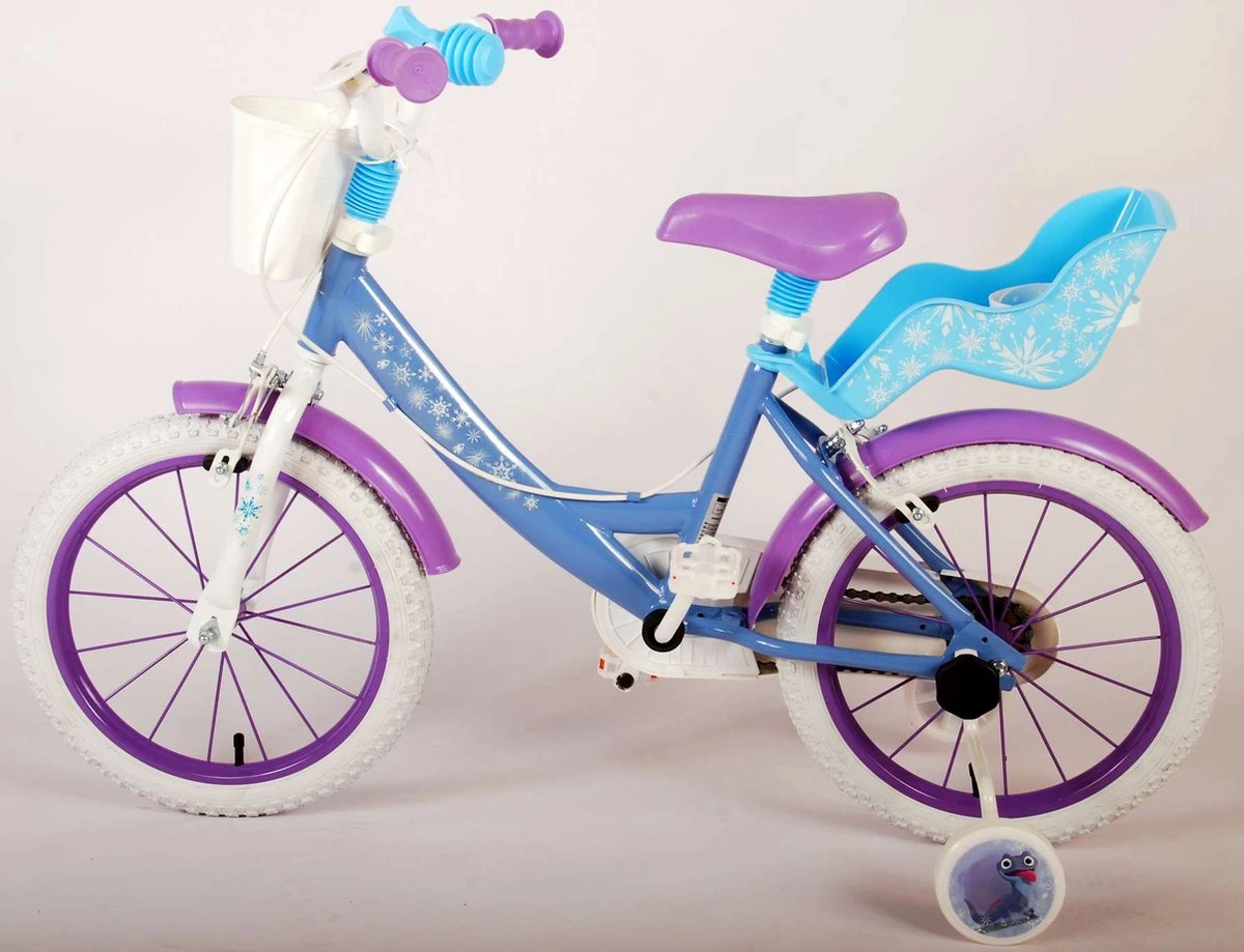 Disney Frozen 2 Kinderfiets - Meisjes - 16 Inch - Blauw - Twee Handremmen 9 Disney Frozen 2 Kinderfiets - Meisjes - 16 Inch - Blauw - Twee Handremmen - Afbeelding 7
