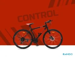 Amigo Control - Mountainbike 28 Inch - Voor Dames En Heren - Met 21 Versnellingen - Zwart/Rood -Fietsenwinkel 1200x920 27