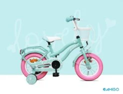 Amigo Lovely Meisjesfiets - Kinderfiets 12 Inch - Turquoise -Fietsenwinkel 1200x920 4
