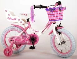 Volare Rose Kinderfiets - Meisjes - 14 Inch - Roze Wit - 95% Afgemonteerd -Fietsenwinkel 1200x921 2