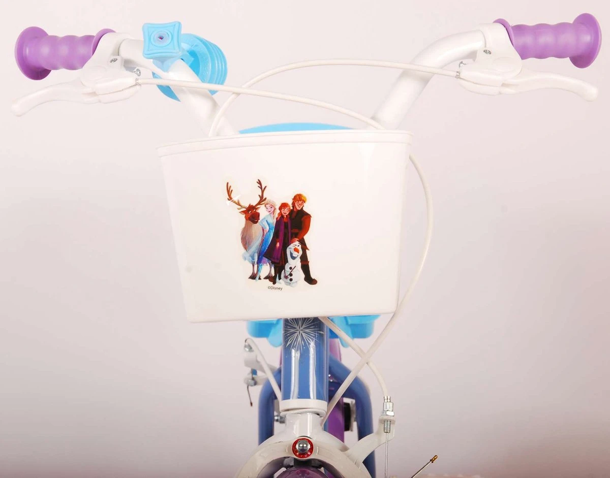 Disney Frozen 2 Kinderfiets - Meisjes - 16 Inch - Blauw - Twee Handremmen 14 Disney Frozen 2 Kinderfiets - Meisjes - 16 Inch - Blauw - Twee Handremmen - Afbeelding 12