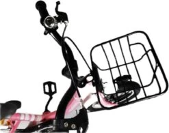 Kinderfiets -14 Inch Kinderfiets -vanaf 3-5 Jaar Jongens En Meisjes Fietsen -Terugtrap -Rem -Stabilisatoren（2 Zijwieltjes)-Mandje - Achterbank-de Bel-Roze -Fietsenwinkel 1200x946 1