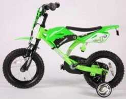 Volare Motobike Kinderfiets - Jongens - 12 Inch - Groen - 95% Afgemonteerd -Fietsenwinkel 1200x947