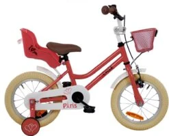 2Cycle Paris Meisjesfiets - 14 Inch - Roze-Wit - Met Poppenzitje - Meisjesfiets -Fietsenwinkel 1200x966 2