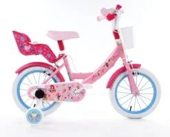 Volare Disney Princess Kinderfiets - Meisjes - 14 Inch - Roze - Twee Handremmen -Fietsenwinkel 1200x967 1