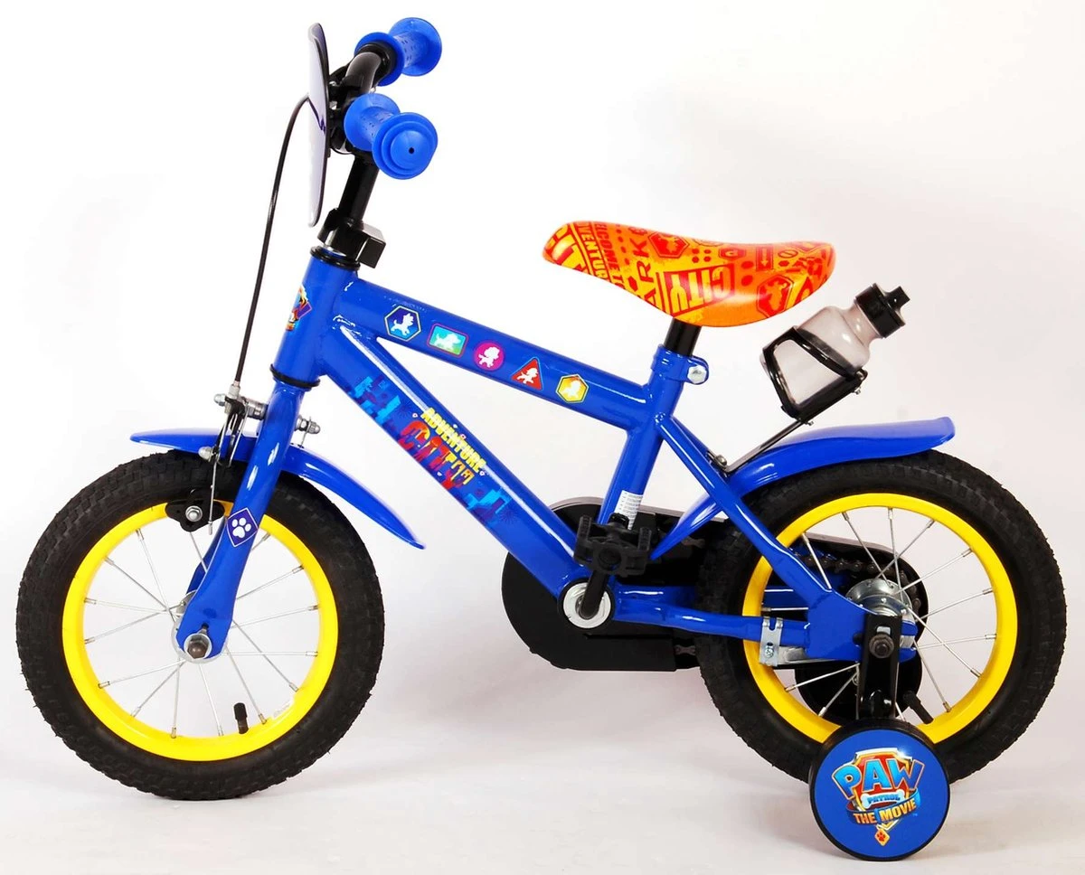 Volare PAW Patrol Kinderfiets - Jongens - 12 Inch - Blauw 17 Volare PAW Patrol Kinderfiets - Jongens - 12 Inch - Blauw - Afbeelding 15