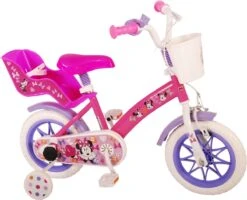 Disney Minnie Cutest Ever! Kinderfiets - Meiden - 12 Inch - Roze - Doortrapper -Fietsenwinkel 1200x970 3