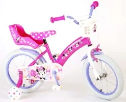 Disney Minnie Cutest Ever! Kinderfiets - Meisjes - 16 Inch - Roze 23 Disney Minnie Cutest Ever! Kinderfiets - Meisjes - 16 Inch - Roze -Fietsenwinkel 1200x977
