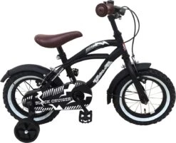 Volare Black Cruiser Kinderfiets - Jongens - 12 Inch - Zwart - 2 Handremmen -Fietsenwinkel 1200x978 1