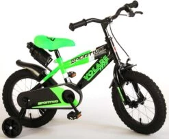 Volare Sportivo Kinderfiets - Jongens - 14 Inch - Neon Groen/Zwart - 95% Afgemonteerd -Fietsenwinkel 1200x985 1