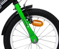 Amigo BMX Fun Jongensfiets - Kinderfiets 16 Inch - Zwart/Groen -Fietsenwinkel 1200x995 2