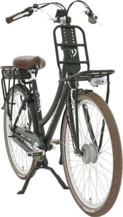Vogue Elite - Fiets (elektrisch) - Vrouwen - Matzwart - 50 18 Vogue Elite - Fiets (elektrisch) - Vrouwen - Matzwart - 50 -Fietsenwinkel 679x1200