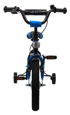 Amigo BMX Fun Jongensfiets - Kinderfiets 14 Inch - Zwart/Blauw -Fietsenwinkel 734x1200