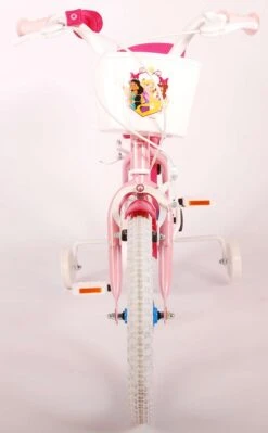 Volare Disney Princess Kinderfiets - Meisjes - 16 Inch - Roze Blauw - Twee Handremmen -Fietsenwinkel 743x1200 1